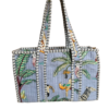 Jungle Print Quilted Tote Bag