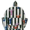 Multi Lobster Printed Quilted Backpack