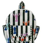 Multi Lobster Printed Quilted Backpack