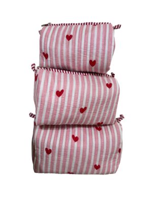 PINK LOVE MULTI UTILITY POUCHES SET