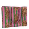 Pink Tibet Tiger Quilted Tote Bag