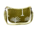 Green Palm Tree Printed Sling Bag