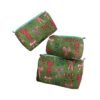 Green Bow Printed Multi Utility Pouches Set