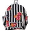 Black Fruity Quilted Backpack